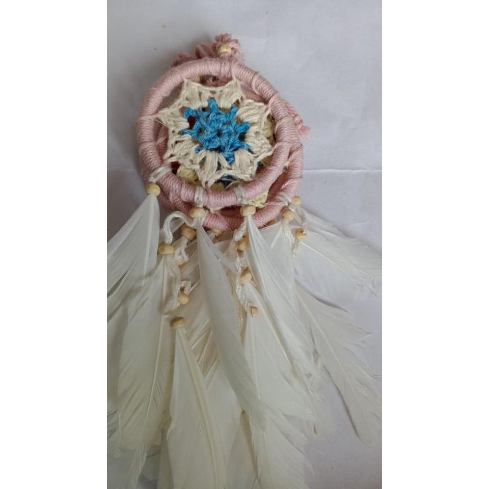 Dream Catcher Baby Pink1