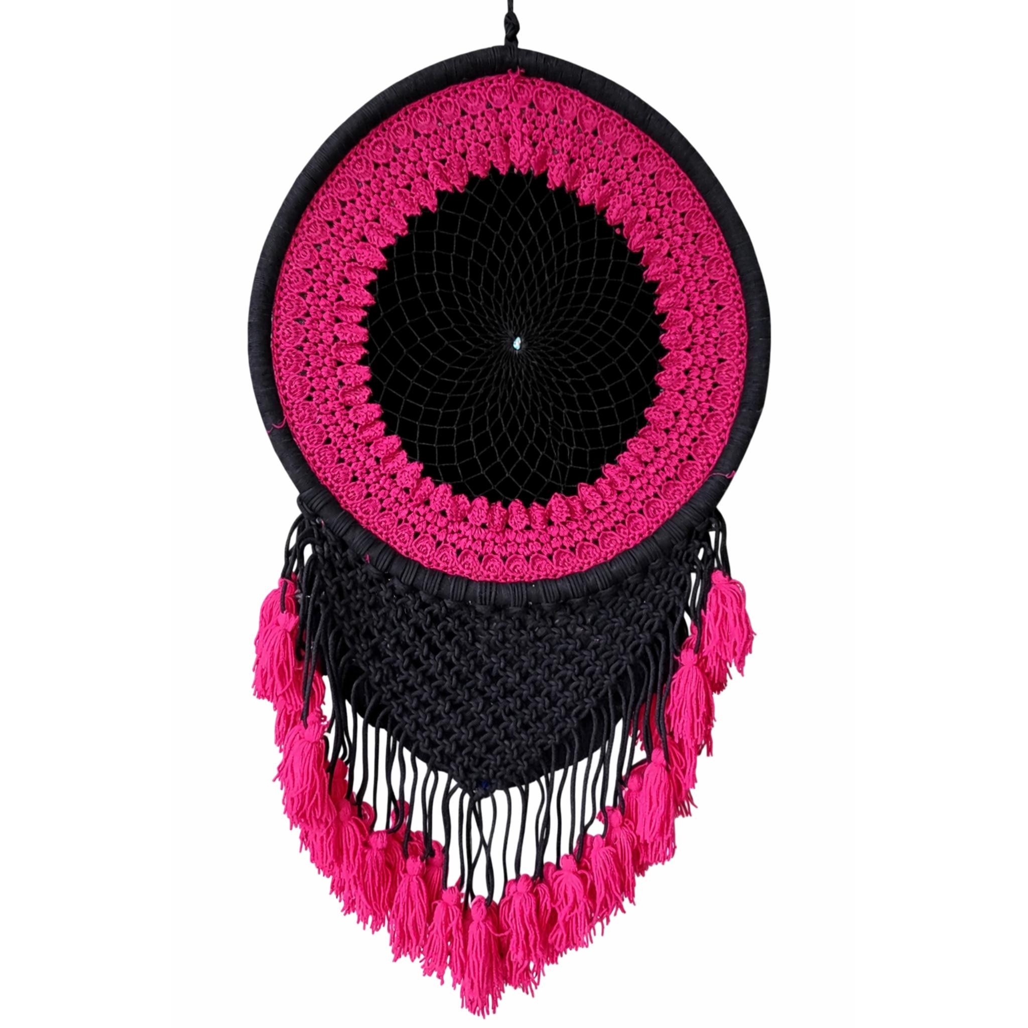 Dream Catcher Black & Pink1