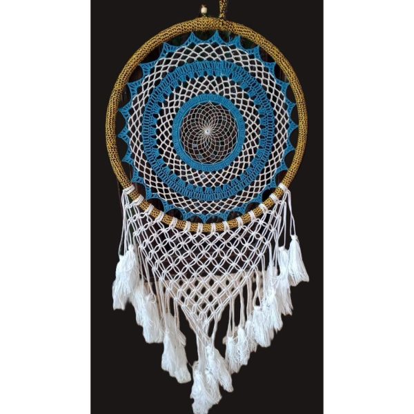 Dream Catcher Blue Mandala