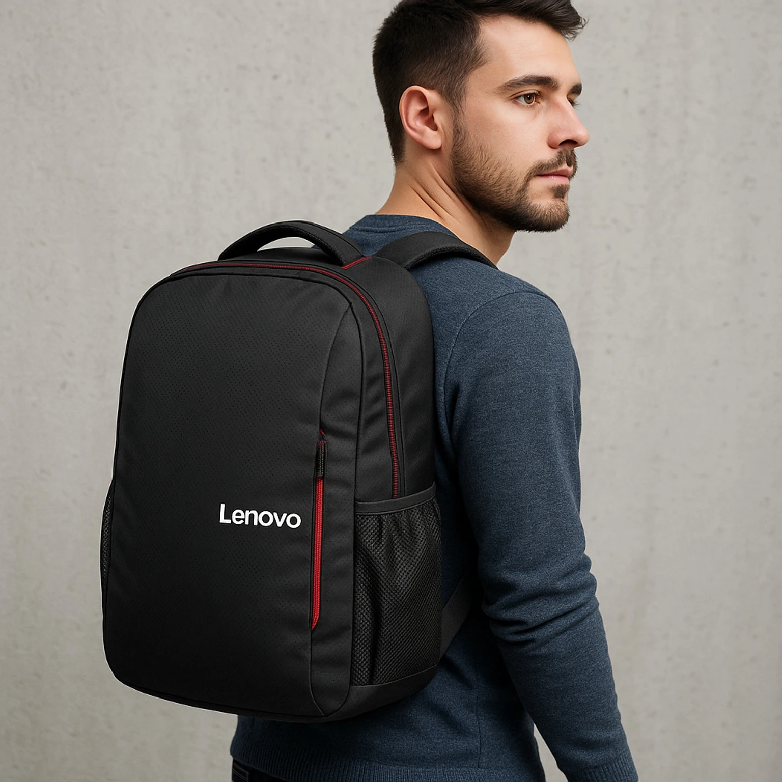 Lenovo, School ,Collage , Office And Multipurpose Bag Waterproof Backpack (Black, 30 L)