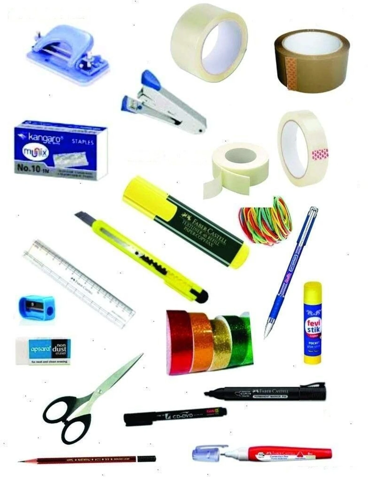 MYNEX Stationary kit Office Set (Multicolor)