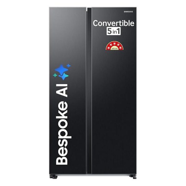 Samsung 653 L, 5 Star, Frost Free, Double Door, Convertible 5-in-1 Digital Inverter