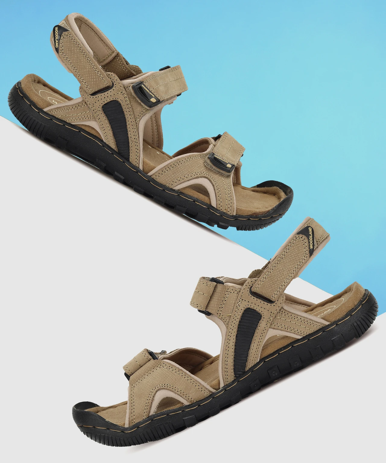 WOODLAND Men Sandal (Khaki)