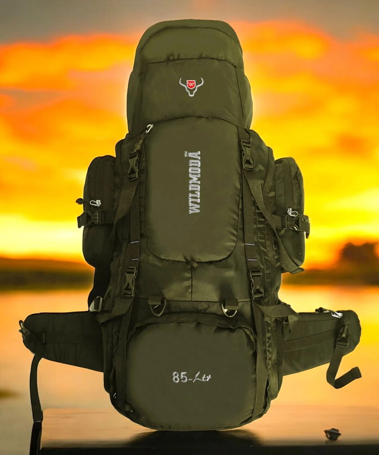 Wildmoda 85L AdventureVault .Your Secure Companion for Epic Journeys Rucksack