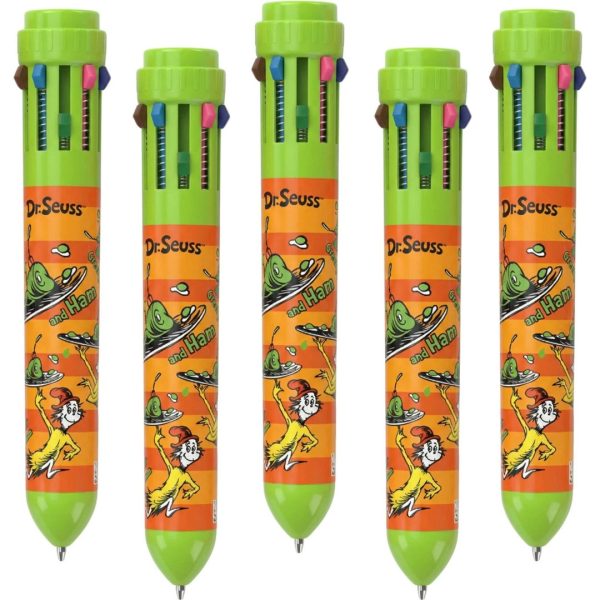 Fancy 10-in-1 Pens For School Kids Round Shaped Colours Pencils